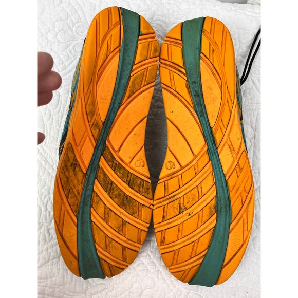 Project Pearl Izumi Women's Size 12 Blue/Orange Lace Up Running Athletic Shoes - Picture 5 of 9